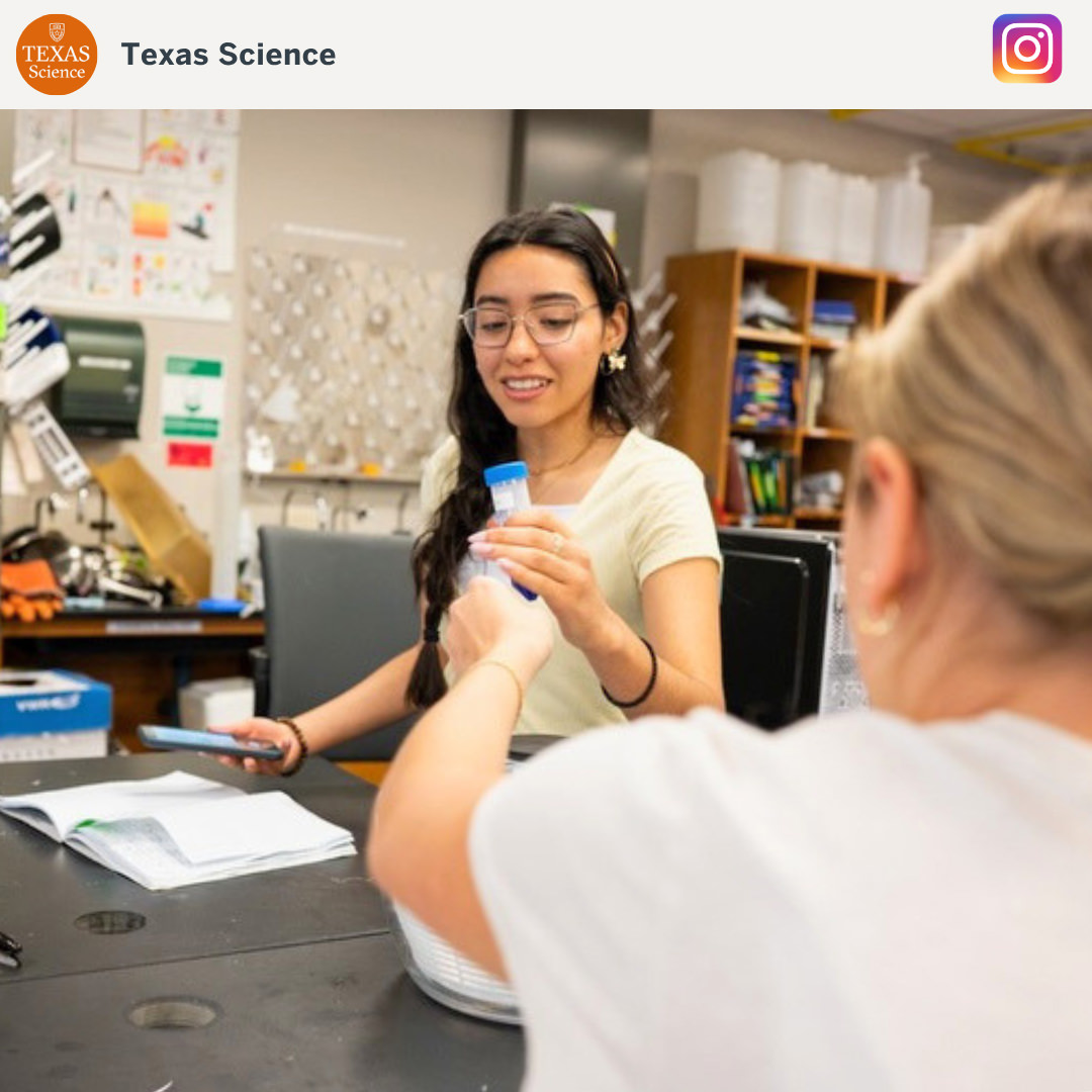 Sustainable textile research and material samples from the Freshman Research Initiative at UT Austin.