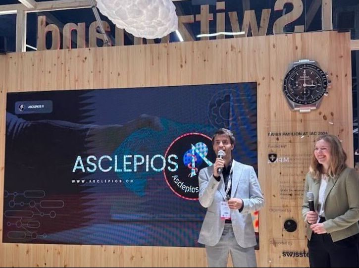 UT alum Katie Mulry and colleague present at Asclepios in Switzerland