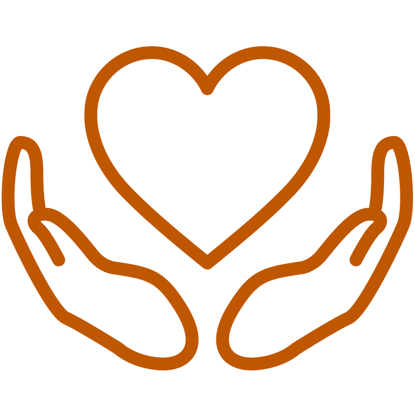 caring hands icon caring hands icon